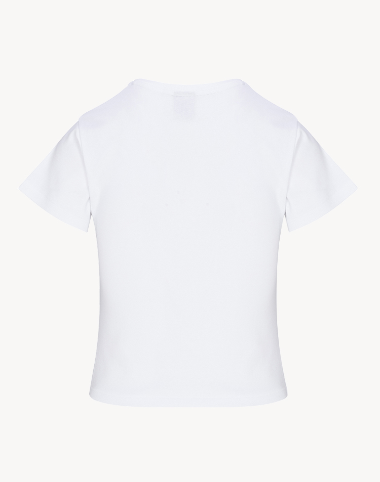 The Pony Baby Tee - White 8 The Pony Baby Tee - White