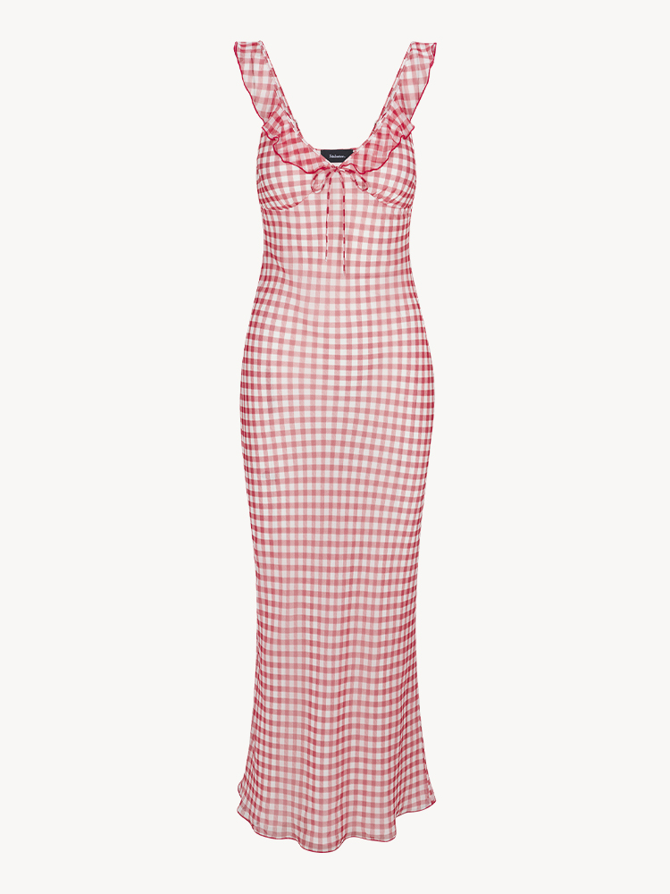 The Heidi - Rouge Gingham 8 The Heidi - Rouge Gingham