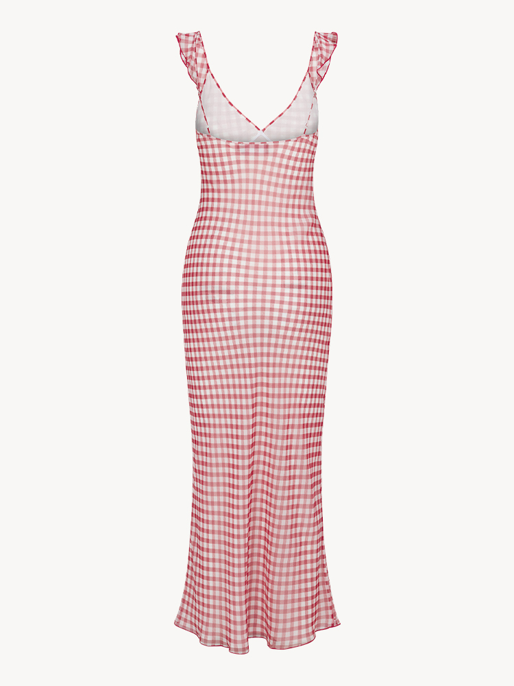 The Heidi - Rouge Gingham 9 The Heidi - Rouge Gingham